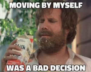 bad decision moving meme